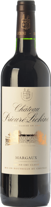 46,95 € | Red wine Château Prieuré-Lichine Aged A.O.C. Margaux Bordeaux France Merlot, Cabernet Sauvignon, Petit Verdot Bottle 75 cl