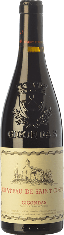 31,95 € | Red wine Château Saint Cosme Aged A.O.C. Gigondas Rhône France Syrah, Grenache, Mourvèdre, Cinsault 75 cl