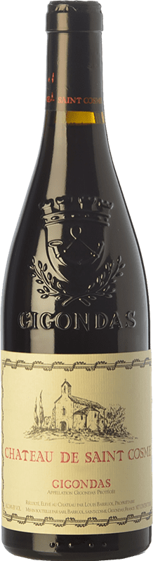 送料無料 | 赤ワイン Château Saint Cosme 高齢者 A.O.C. Gigondas ローヌ フランス Syrah, Grenache, Mourvèdre, Cinsault 75 cl