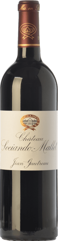 76,95 € Free Shipping | Red wine Château Sociando-Mallet Aged A.O.C. Haut-Médoc