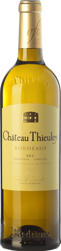 Бесплатная доставка | Белое вино Château Thieuley Blanc A.O.C. Bordeaux Бордо Франция Sauvignon White, Sémillon 75 cl