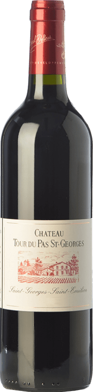 28,95 € | Red wine Château Tour du Pas Saint-Georges Aged A.O.C. Saint-Émilion Bordeaux France Merlot, Cabernet Sauvignon, Cabernet Franc, Malbec, Petit Verdot, Carmenère 75 cl