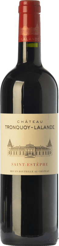 37,95 € | Red wine Château Tronquoy-Lalande Crianza A.O.C. Saint-Estèphe Bordeaux France Merlot, Cabernet Sauvignon, Petit Verdot Bottle 75 cl