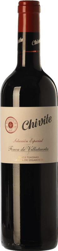 9,95 € Free Shipping | Red wine Chivite Finca de Villatuerta Selección Especial Crianza D.O. Navarra Navarre Spain Tempranillo, Merlot Bottle 75 cl