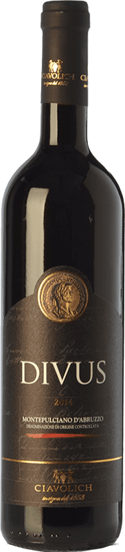 16,95 € 免费送货 | 红酒 Ciavolich Divus D.O.C. Montepulciano d'Abruzzo