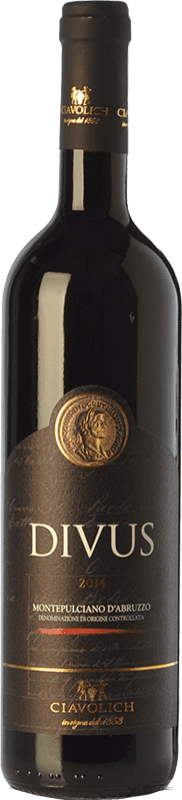 17,95 € | Красное вино Ciavolich Divus D.O.C. Montepulciano d'Abruzzo Абруцци Италия Montepulciano — Монтепульчано 75 cl