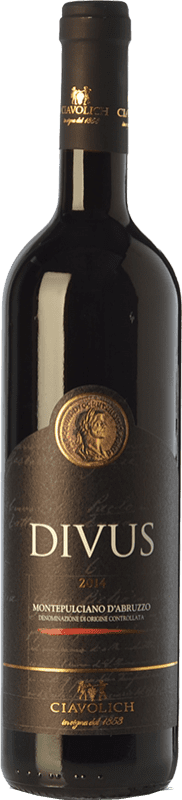 17,95 € | Red wine Ciavolich Divus D.O.C. Montepulciano d'Abruzzo Abruzzo Italy Montepulciano 75 cl