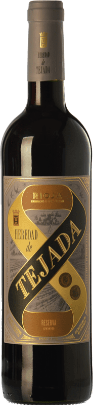 7,95 € Free Shipping | Red wine Classica Heredad de Tejada Reserva D.O.Ca. Rioja The Rioja Spain Tempranillo Bottle 75 cl
