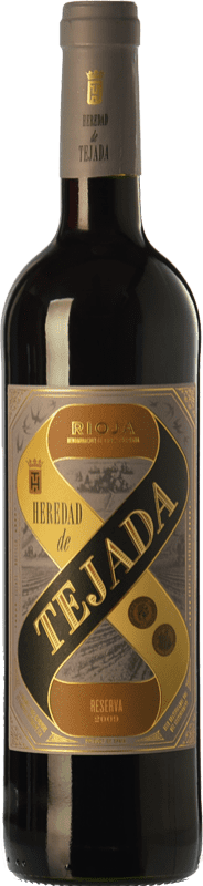 Бесплатная доставка | Красное вино Hacienda López de Haro Heredad de Tejada Резерва D.O.Ca. Rioja Ла-Риоха Испания Tempranillo — Темпранильо 75 cl