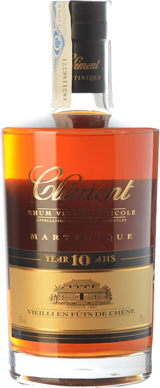 免费送货 | 朗姆酒 Clément Vieux 10 ans I.G.P. Martinique 法国 70 cl