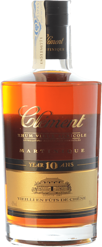 98,95 € | ラム Clément Vieux 10 ans I.G.P. Martinique マルティニーク 70 cl
