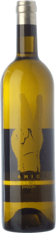 13,95 € 免费送货 | 白酒 Clos d'Agón Amic Blanc D.O. Catalunya 瓶子 Magnum 1,5 L