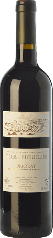 59,95 € Free Shipping | Red wine Clos Figueras Clos Figueres Crianza D.O.Ca. Priorat Catalonia Spain Syrah, Cabernet Sauvignon, Monastrell, Carignan Bottle 75 cl