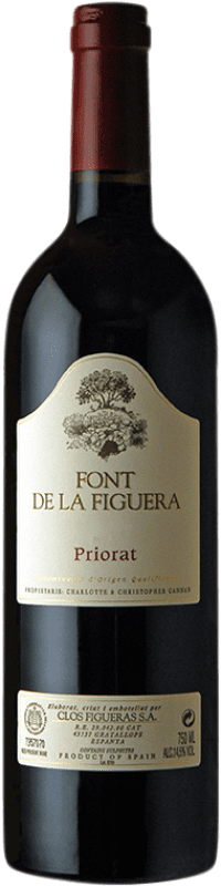 51,95 € Spedizione Gratuita | Vino Rosso Clos Figueras Font de la Figuera Crianza — Invecchiato in Botte D.O.Ca. Priorat