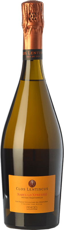 61,95 € Free Shipping | White wine Clos Lentiscus Xarel·lo Xpressió Aged D.O. Penedès