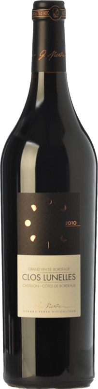 免费送货 | 红葡萄酒 Clos Lunelles Crianza — 陈酿 A.O.C. Côtes de Castillon 波尔多 法国 Merlot — 梅洛, Cabernet Sauvignon — 赤霞珠, Cabernet Franc — 品丽珠 75 cl