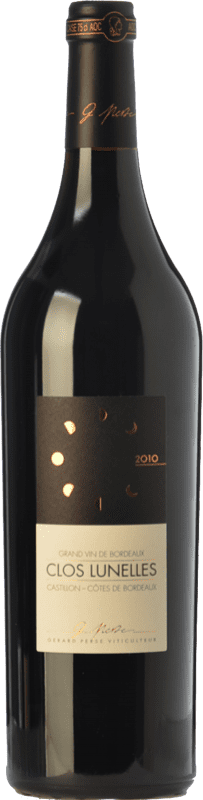 33,95 € | Красное вино Clos Lunelles старения A.O.C. Côtes de Castillon Бордо Франция Merlot, Cabernet Sauvignon, Cabernet Franc 75 cl