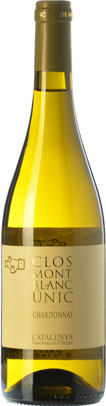 11,95 € Envío gratis | Vino blanco Clos Montblanc Únic Crianza D.O. Catalunya