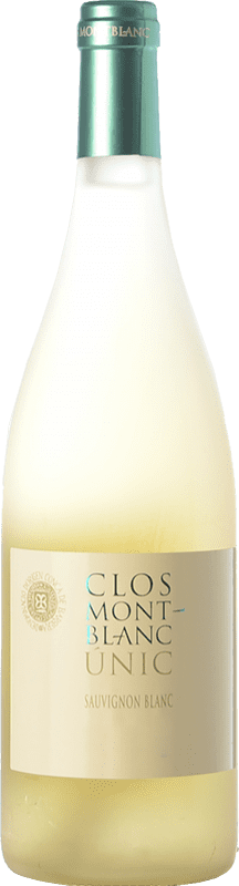 21,95 € 送料無料 | 白ワイン Clos Montblanc Únic D.O. Conca de Barberà