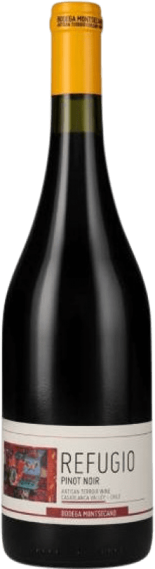 23,95 € Spedizione Gratuita | Vino rosso Montsecano Refugio I.G. Valle de Casablanca Biologico