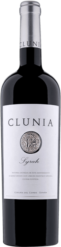 Бесплатная доставка | Красное вино Clunia Crianza — Крианса I.G.P. Vino de la Tierra de Castilla y León Кастилия-Леон Испания Syrah — Сира 75 cl