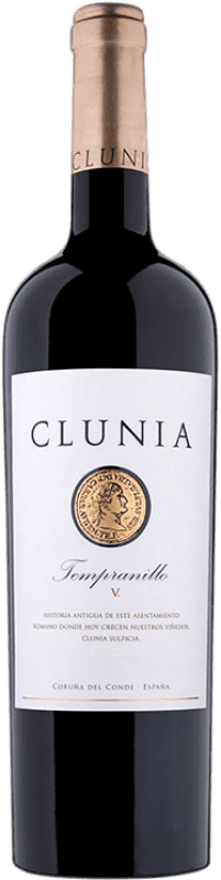 Kostenloser Versand | Rotwein Clunia Crianza — Kurze Fassreifung I.G.P. Vino de la Tierra de Castilla y León Kastilien und León Spanien Tempranillo 75 cl