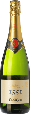 Codorníu 1551 ブルットの自然 Cava 若い 75 cl