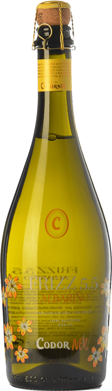 Envio grátis | Espumante branco Codorníu CodorNew Frizz 5.5 Espanha Albariño 75 cl