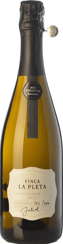 123,95 € Бесплатная доставка | Белое игристое Codorníu Finca La Pleta брют Гранд Резерв D.O. Cava