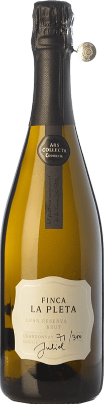 送料無料 | 白スパークリングワイン Codorníu Finca La Pleta Brut グランド・リザーブ D.O. Cava カタロニア スペイン Chardonnay 75 cl