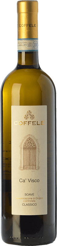 Free Shipping | White wine Coffele Ca' Visco D.O.C.G. Soave Classico Veneto Italy Garganega, Trebbiano di Soave Organic 75 cl