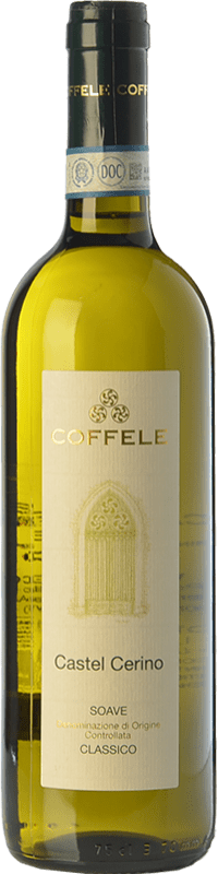 Free Shipping | White wine Coffele Castel Cerino D.O.C.G. Soave Classico Veneto Italy Garganega Organic 75 cl