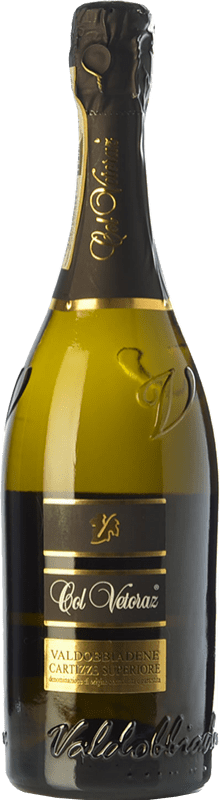 Бесплатная доставка | Белое игристое вино Col Vetoraz Cartizze Высший D.O.C.G. Prosecco di Conegliano-Valdobbiadene Treviso Италия Glera — Глера 75 cl