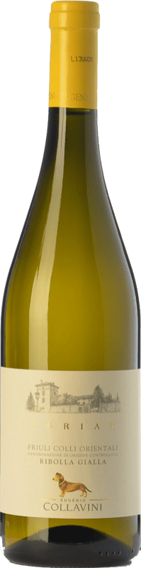 34,95 € | Vin blanc Collavini Turian D.O.C. Colli Orientali del Friuli Frioul-Vénétie Julienne Italie Ribolla Gialla 75 cl