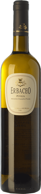 13,95 € | White wine Colli della Murgia Erbaceo I.G.T. Puglia Puglia Italy Greco, Fiano di Puglia Bottle 75 cl