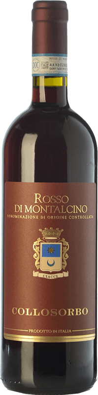 Бесплатная доставка | Красное вино Collosorbo D.O.C. Rosso di Montalcino Тоскана Италия Sangiovese — Санджовезе 75 cl