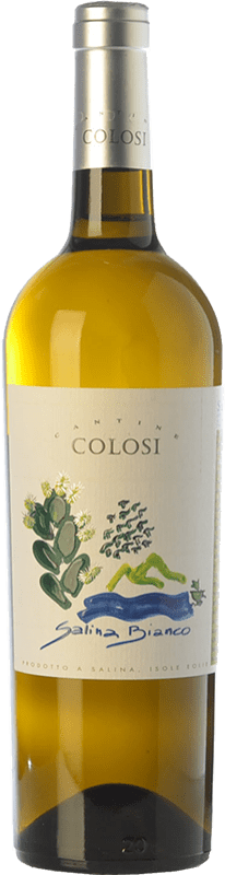 16,95 € Free Shipping | White wine Colosi Bianco I.G.T. Salina Sicily Italy Insolia, Catarratto Bottle 75 cl