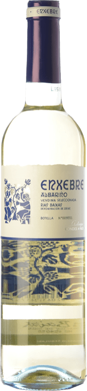 Бесплатная доставка | Белое вино Condes de Albarei Enxebre D.O. Rías Baixas Галисия Испания Albariño — Альбариньо 75 cl