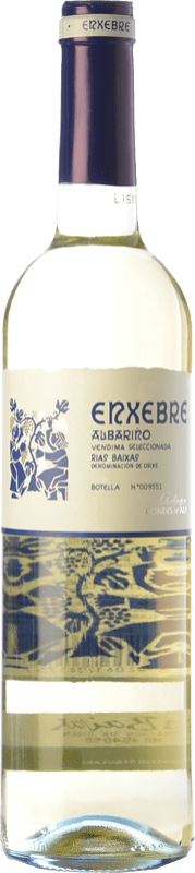 14,95 € | 白酒 Condes de Albarei Enxebre D.O. Rías Baixas 加利西亚 西班牙 Albariño 75 cl