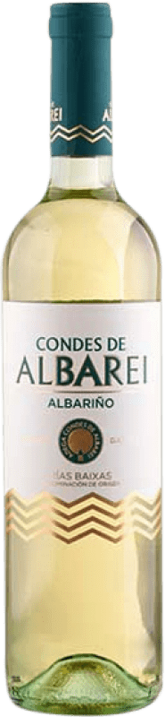 Бесплатная доставка | Белое вино Condes de Albarei D.O. Rías Baixas Галисия Испания Albariño — Альбариньо 75 cl