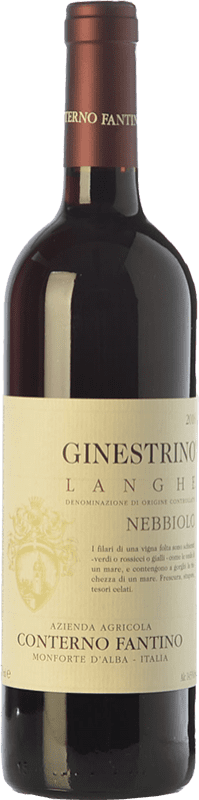 23,95 € | Красное вино Conterno Fantino Ginestrino D.O.C. Langhe Пьемонте Италия Nebbiolo 75 cl