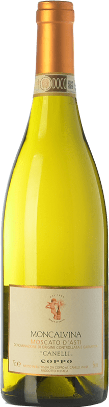 免费送货 | 甜酒 Coppo Moncalvina D.O.C.G. Moscato d'Asti 皮埃蒙特 意大利 Muscat 75 cl