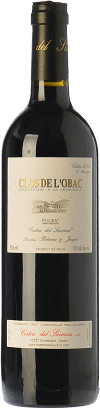 88,95 € | 赤ワイン Costers del Siurana Clos de l'Obac 高齢者 D.O.Ca. Priorat カタロニア スペイン Merlot, Syrah, Grenache, Cabernet Sauvignon, Carignan 75 cl