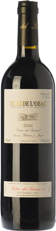 88,95 € | Красное вино Costers del Siurana Clos de l'Obac старения D.O.Ca. Priorat Каталония Испания Merlot, Syrah, Grenache, Cabernet Sauvignon, Carignan 75 cl