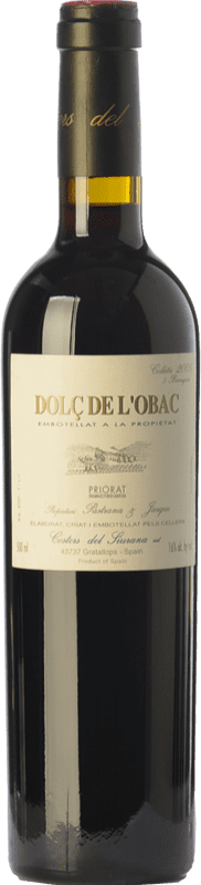 99,95 € Бесплатная доставка | Сладкое вино Costers del Siurana Dolç de l'Obac D.O.Ca. Priorat Средняя бутылка 50 cl