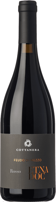36,95 € Free Shipping | Red wine Cottanera Rosso D.O.C. Etna Sicily Italy Nerello Mascalese, Nerello Cappuccio Bottle 75 cl