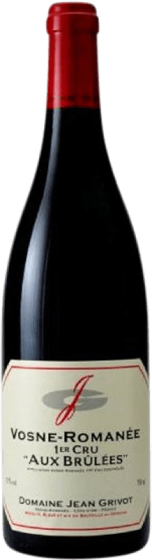 Free Shipping | Red wine Jean Grivot Aux Brûlées Premier Cru A.O.C. Vosne-Romanée Burgundy France Pinot Black 75 cl