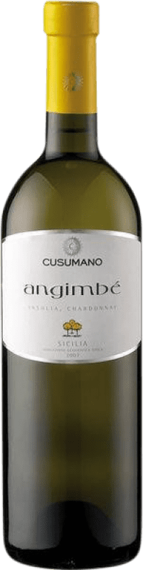 Бесплатная доставка | Белое вино Cusumano Angimbé I.G.T. Terre Siciliane Сицилия Италия Chardonnay, Insolia 75 cl