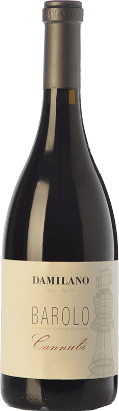 86,95 € | Red wine Damilano Cannubi D.O.C.G. Barolo Piemonte Italy Nebbiolo Bottle 75 cl