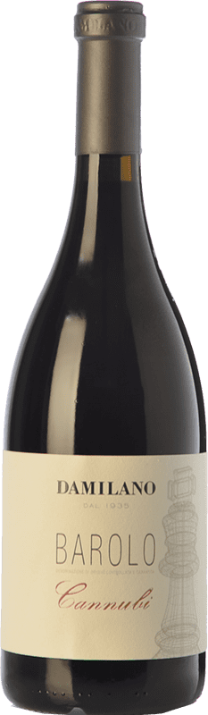 Бесплатная доставка | Красное вино Damilano Cannubi D.O.C.G. Barolo Пьемонте Италия Nebbiolo — Неббиоло 75 cl